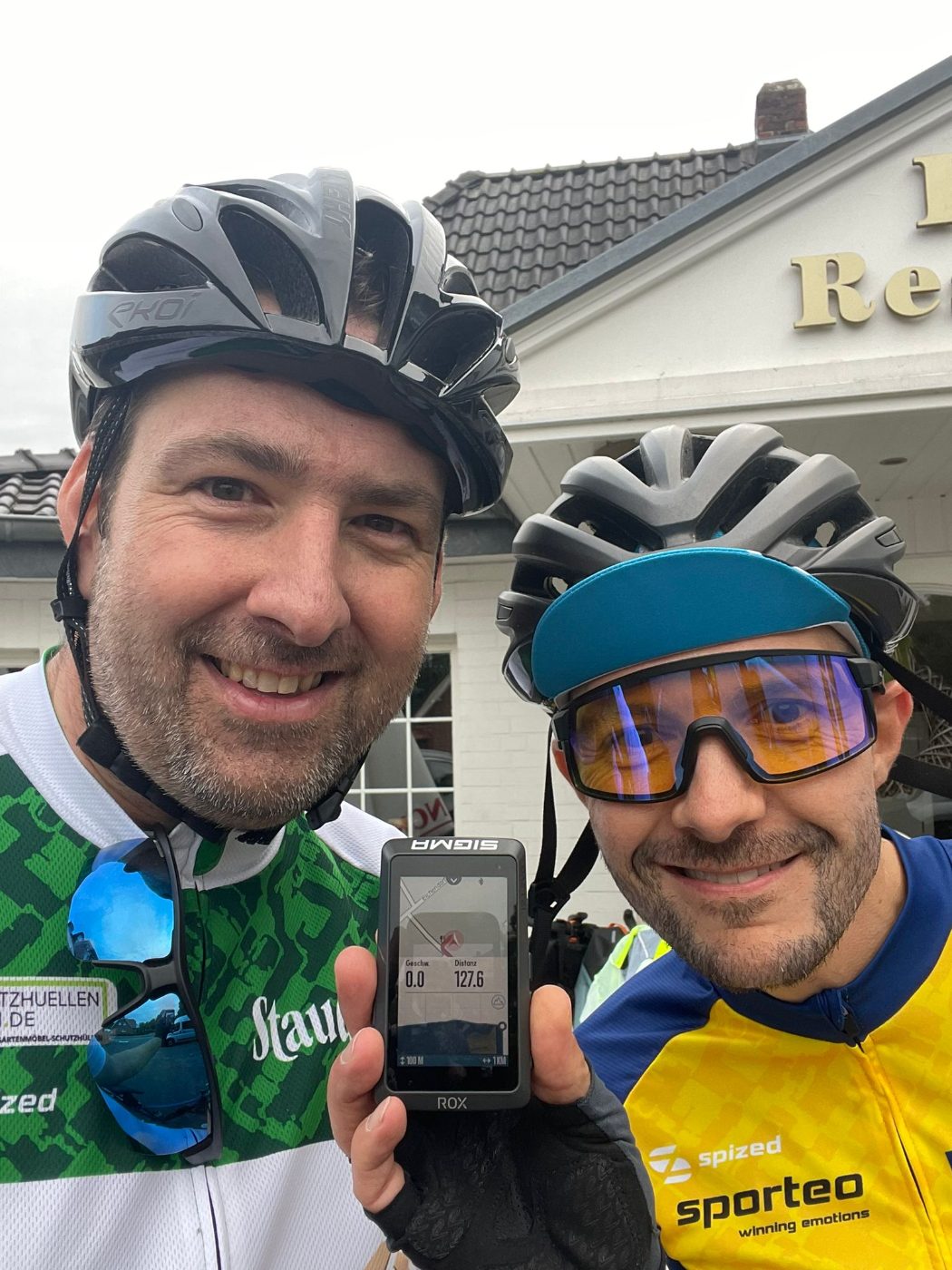 Zwischenstopp bei 127,6 km